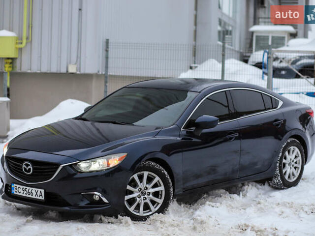 Синий Мазда 6, объемом двигателя 2.5 л и пробегом 219 тыс. км за 11550 $, фото 1 на Automoto.ua