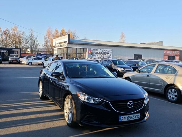 Синий Мазда 6, объемом двигателя 2.49 л и пробегом 185 тыс. км за 12300 $, фото 1 на Automoto.ua