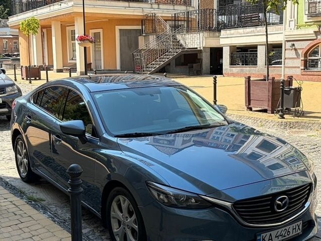 Синий Мазда 6, объемом двигателя 2.49 л и пробегом 163 тыс. км за 12300 $, фото 1 на Automoto.ua