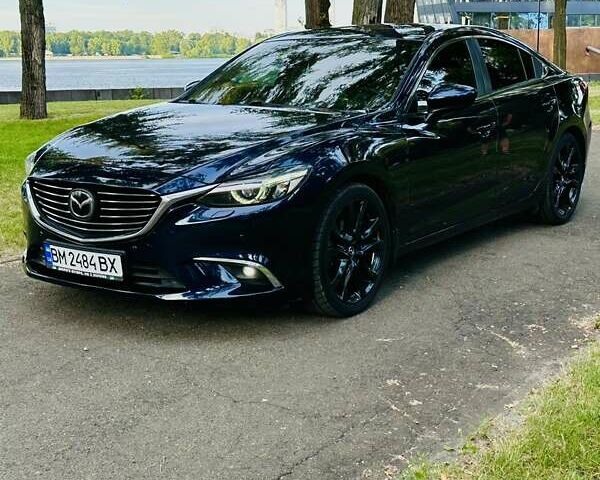 Синий Мазда 6, объемом двигателя 2.49 л и пробегом 137 тыс. км за 14600 $, фото 1 на Automoto.ua