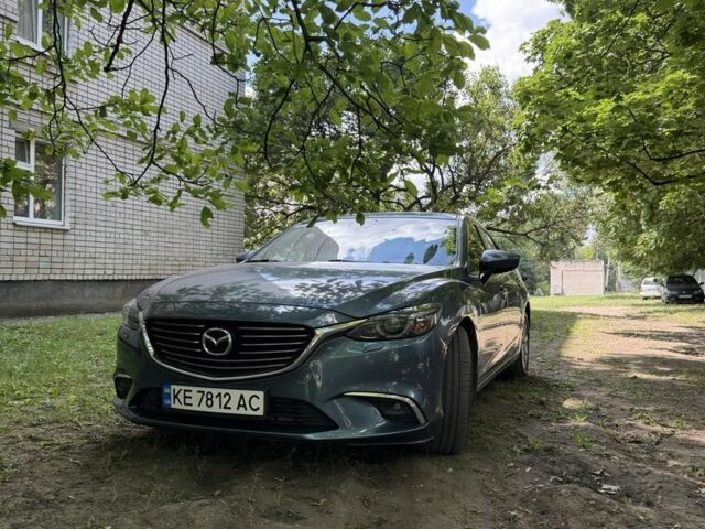 Синий Мазда 6, объемом двигателя 2.5 л и пробегом 194 тыс. км за 12500 $, фото 1 на Automoto.ua