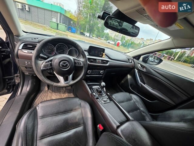 Синій Мазда 6, об'ємом двигуна 2.49 л та пробігом 200 тис. км за 14700 $, фото 1 на Automoto.ua