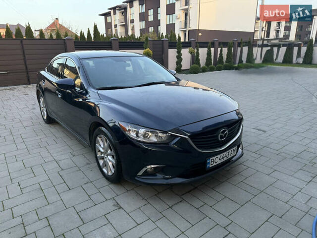 Синий Мазда 6, объемом двигателя 2.5 л и пробегом 217 тыс. км за 9750 $, фото 1 на Automoto.ua