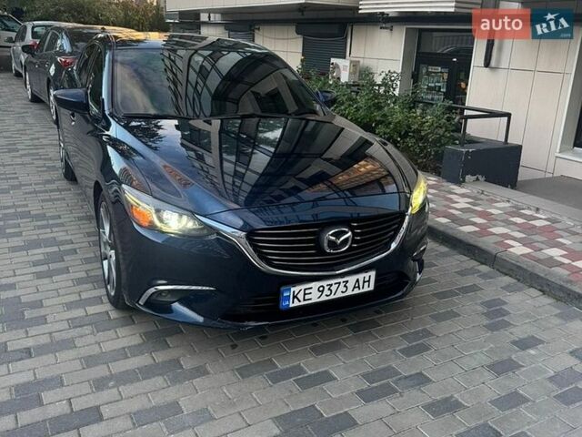 Синий Мазда 6, объемом двигателя 2.49 л и пробегом 162 тыс. км за 12500 $, фото 1 на Automoto.ua