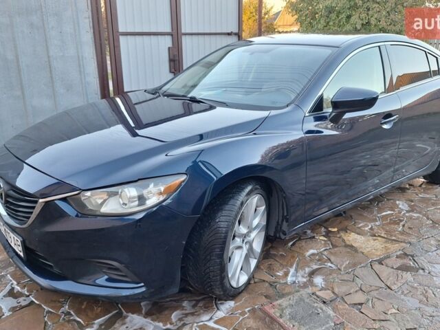 Синий Мазда 6, объемом двигателя 2.49 л и пробегом 205 тыс. км за 11500 $, фото 1 на Automoto.ua