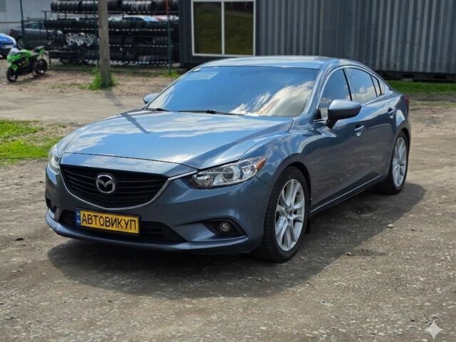 Синий Мазда 6, объемом двигателя 2.5 л и пробегом 265 тыс. км за 11000 $, фото 1 на Automoto.ua