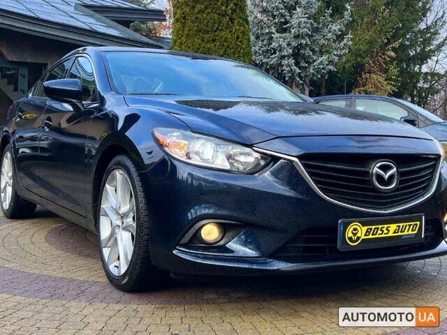 Синий Мазда 6, объемом двигателя 2.5 л и пробегом 187 тыс. км за 12200 $, фото 1 на Automoto.ua