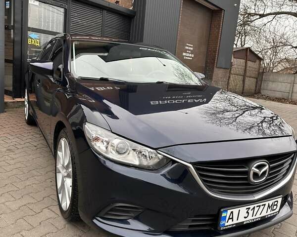 Синий Мазда 6, объемом двигателя 2.5 л и пробегом 163 тыс. км за 13200 $, фото 1 на Automoto.ua