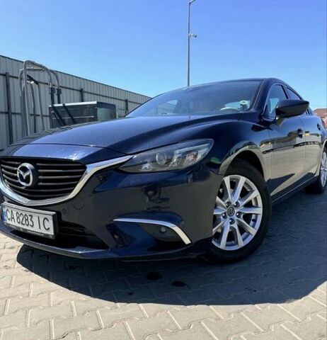 Синий Мазда 6, объемом двигателя 2.2 л и пробегом 250 тыс. км за 11982 $, фото 1 на Automoto.ua