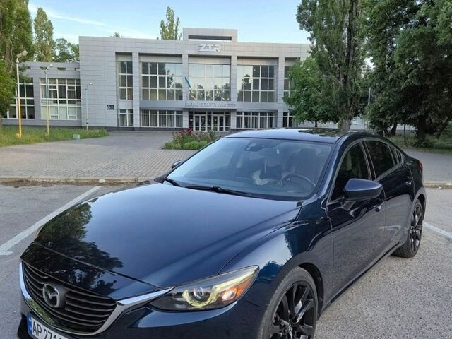 Синий Мазда 6, объемом двигателя 2.49 л и пробегом 180 тыс. км за 12600 $, фото 1 на Automoto.ua