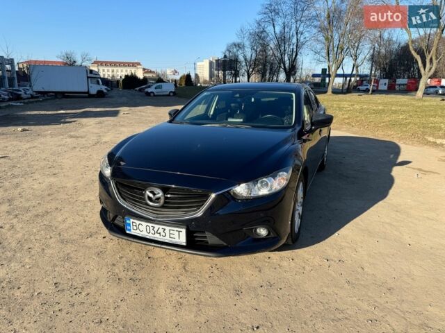 Синий Мазда 6, объемом двигателя 2 л и пробегом 75 тыс. км за 18500 $, фото 1 на Automoto.ua