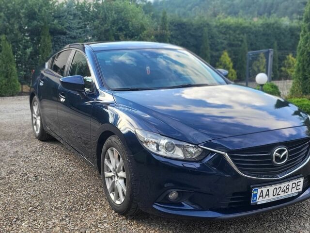 Синий Мазда 6, объемом двигателя 2 л и пробегом 135 тыс. км за 14300 $, фото 1 на Automoto.ua