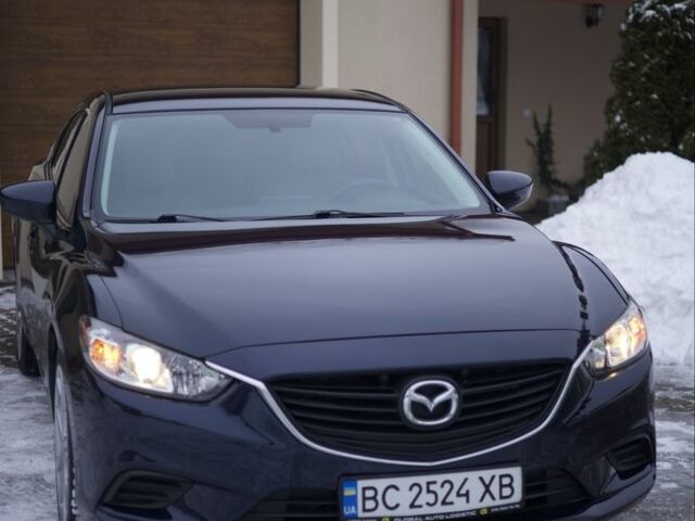 Синий Мазда 6, объемом двигателя 2.5 л и пробегом 187 тыс. км за 14500 $, фото 1 на Automoto.ua