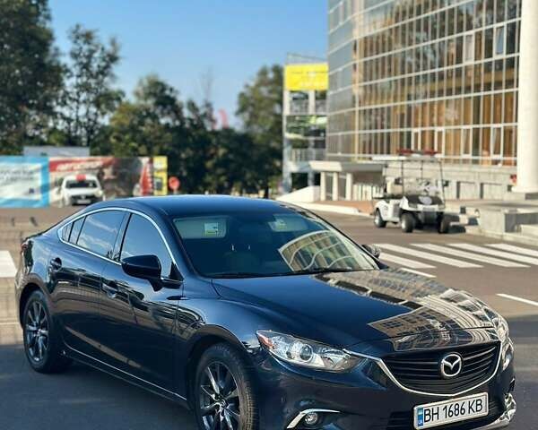 Синий Мазда 6, объемом двигателя 2.49 л и пробегом 159 тыс. км за 12800 $, фото 1 на Automoto.ua