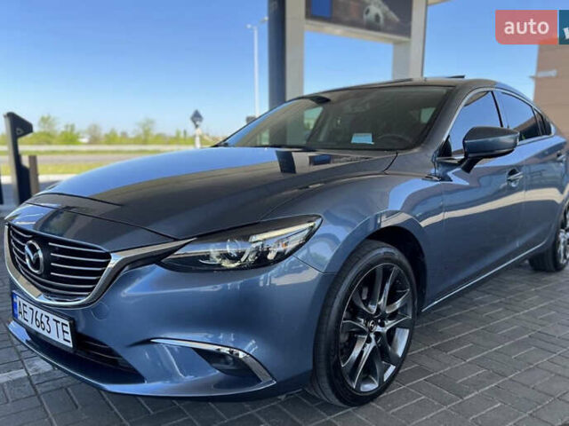 Синий Мазда 6, объемом двигателя 2.49 л и пробегом 162 тыс. км за 11900 $, фото 1 на Automoto.ua