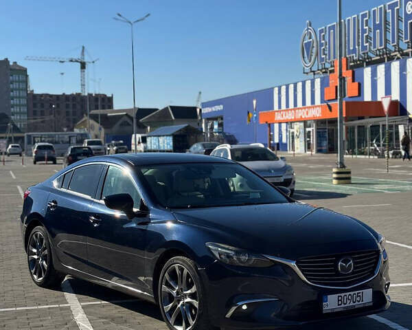 Синий Мазда 6, объемом двигателя 2.19 л и пробегом 190 тыс. км за 17299 $, фото 1 на Automoto.ua