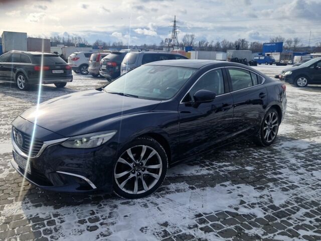 Синий Мазда 6, объемом двигателя 2.5 л и пробегом 163 тыс. км за 16500 $, фото 1 на Automoto.ua