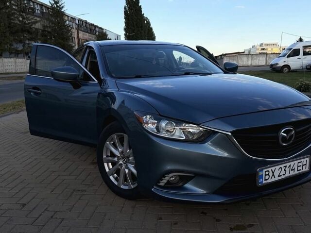 Синий Мазда 6, объемом двигателя 2.5 л и пробегом 195 тыс. км за 13199 $, фото 1 на Automoto.ua
