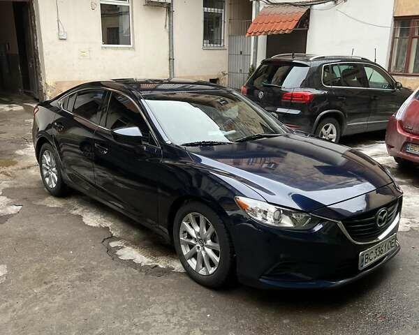 Синий Мазда 6, объемом двигателя 2.49 л и пробегом 130 тыс. км за 12000 $, фото 1 на Automoto.ua