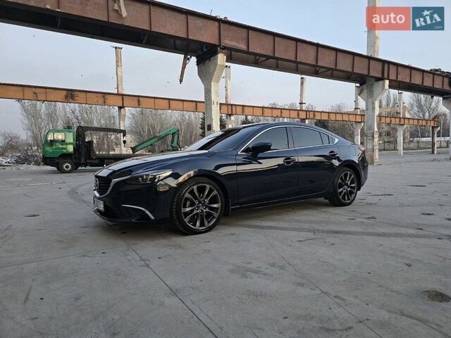 Синий Мазда 6, объемом двигателя 2.49 л и пробегом 197 тыс. км за 12500 $, фото 1 на Automoto.ua