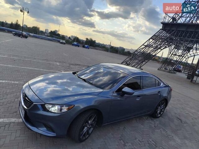 Синий Мазда 6, объемом двигателя 2.49 л и пробегом 175 тыс. км за 11999 $, фото 1 на Automoto.ua