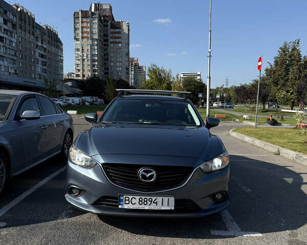 Синій Мазда 6, об'ємом двигуна 2.49 л та пробігом 153 тис. км за 13000 $, фото 1 на Automoto.ua