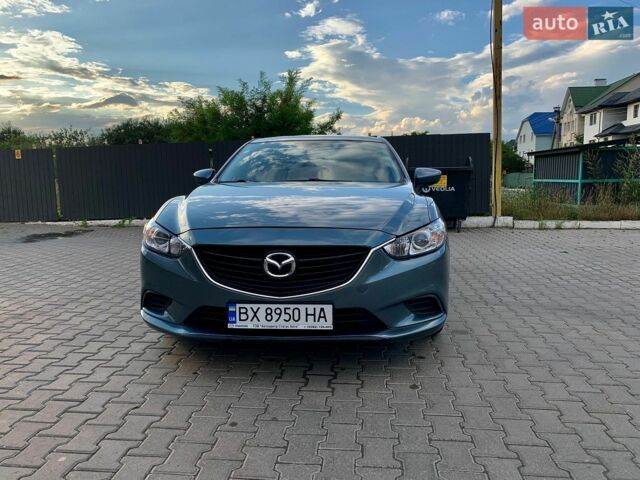 Синий Мазда 6, объемом двигателя 2.49 л и пробегом 210 тыс. км за 10500 $, фото 1 на Automoto.ua