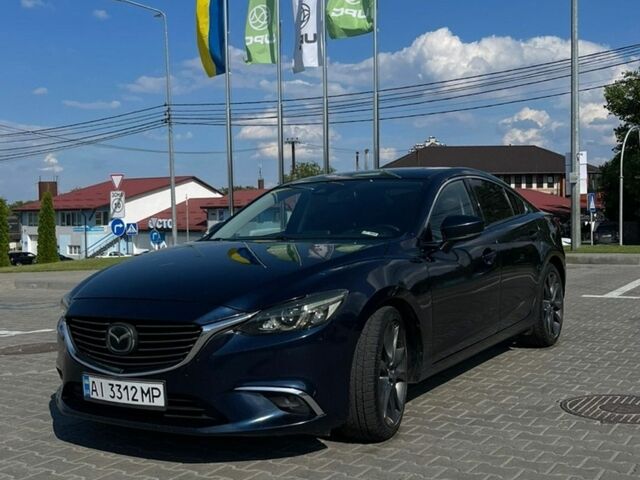 Синий Мазда 6, объемом двигателя 2.49 л и пробегом 176 тыс. км за 15500 $, фото 1 на Automoto.ua
