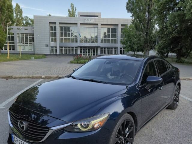 Синий Мазда 6, объемом двигателя 2.5 л и пробегом 180 тыс. км за 12600 $, фото 1 на Automoto.ua