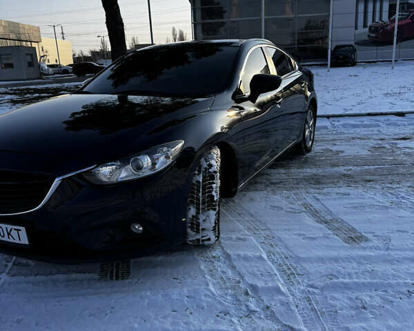 Синий Мазда 6, объемом двигателя 2 л и пробегом 142 тыс. км за 14600 $, фото 1 на Automoto.ua