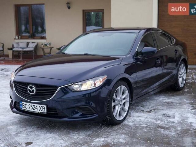 Синий Мазда 6, объемом двигателя 2.49 л и пробегом 186 тыс. км за 15000 $, фото 1 на Automoto.ua