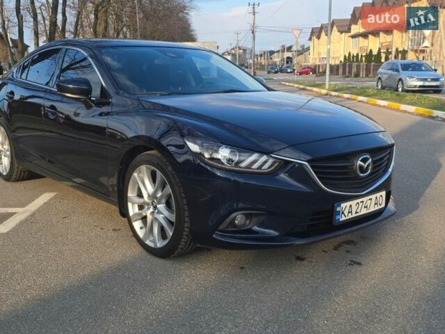 Синий Мазда 6, объемом двигателя 2.49 л и пробегом 158 тыс. км за 14500 $, фото 1 на Automoto.ua
