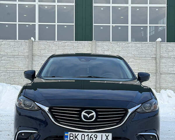 Синий Мазда 6, объемом двигателя 2.49 л и пробегом 100 тыс. км за 14500 $, фото 1 на Automoto.ua