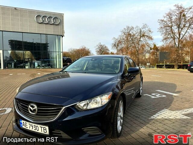 Синий Мазда 6, объемом двигателя 2.5 л и пробегом 185 тыс. км за 11000 $, фото 1 на Automoto.ua
