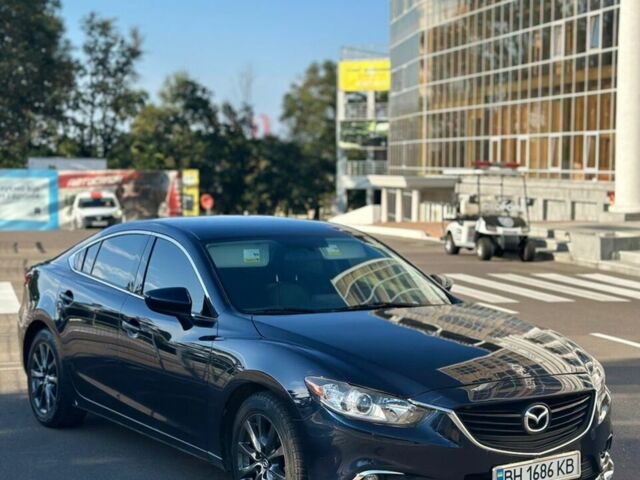 Синий Мазда 6, объемом двигателя 2.49 л и пробегом 159 тыс. км за 12800 $, фото 1 на Automoto.ua