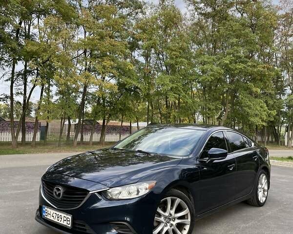Синий Мазда 6, объемом двигателя 2.49 л и пробегом 130 тыс. км за 16500 $, фото 1 на Automoto.ua