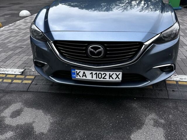 Синий Мазда 6, объемом двигателя 2.5 л и пробегом 176 тыс. км за 12500 $, фото 1 на Automoto.ua