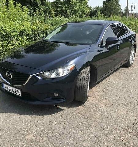 Синій Мазда 6, об'ємом двигуна 2.5 л та пробігом 56 тис. км за 12400 $, фото 1 на Automoto.ua