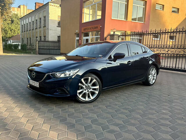 Синий Мазда 6, объемом двигателя 2.49 л и пробегом 130 тыс. км за 11999 $, фото 1 на Automoto.ua