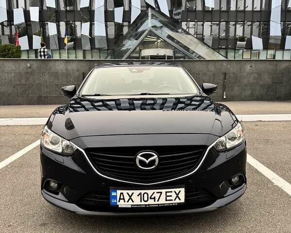 Синий Мазда 6, объемом двигателя 2 л и пробегом 63 тыс. км за 18200 $, фото 1 на Automoto.ua