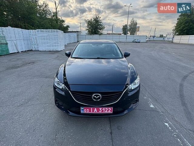 Синий Мазда 6, объемом двигателя 2.5 л и пробегом 165 тыс. км за 13500 $, фото 1 на Automoto.ua