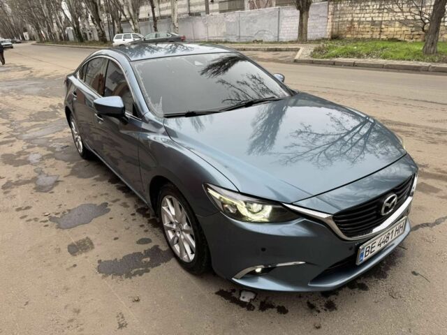 Синий Мазда 6, объемом двигателя 2.5 л и пробегом 52 тыс. км за 13800 $, фото 1 на Automoto.ua