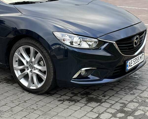 Синий Мазда 6, объемом двигателя 2.49 л и пробегом 96 тыс. км за 14500 $, фото 1 на Automoto.ua