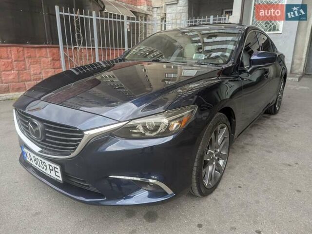 Синий Мазда 6, объемом двигателя 2.5 л и пробегом 81 тыс. км за 14700 $, фото 1 на Automoto.ua