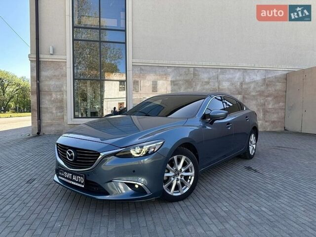 Синий Мазда 6, объемом двигателя 2.5 л и пробегом 53 тыс. км за 13999 $, фото 1 на Automoto.ua