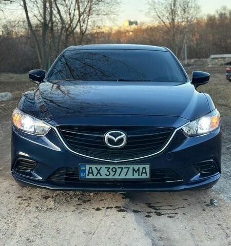 Синий Мазда 6, объемом двигателя 2.49 л и пробегом 235 тыс. км за 11500 $, фото 1 на Automoto.ua