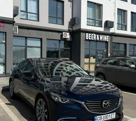 Синій Мазда 6, об'ємом двигуна 2.49 л та пробігом 100 тис. км за 15400 $, фото 1 на Automoto.ua