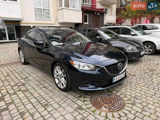 Синий Мазда 6, объемом двигателя 2.49 л и пробегом 74 тыс. км за 14200 $, фото 1 на Automoto.ua