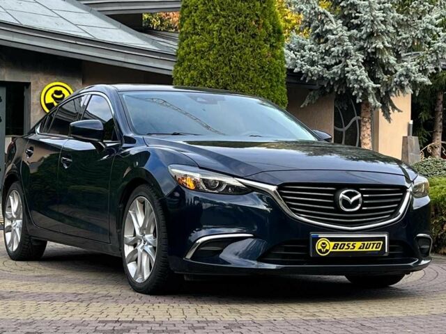 Синий Мазда 6, объемом двигателя 2.5 л и пробегом 105 тыс. км за 16999 $, фото 1 на Automoto.ua