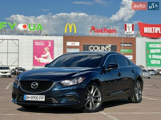 Синій Мазда 6, об'ємом двигуна 2.49 л та пробігом 98 тис. км за 15200 $, фото 1 на Automoto.ua